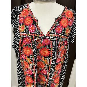 Angel Heart Boutique smock-style top 1X